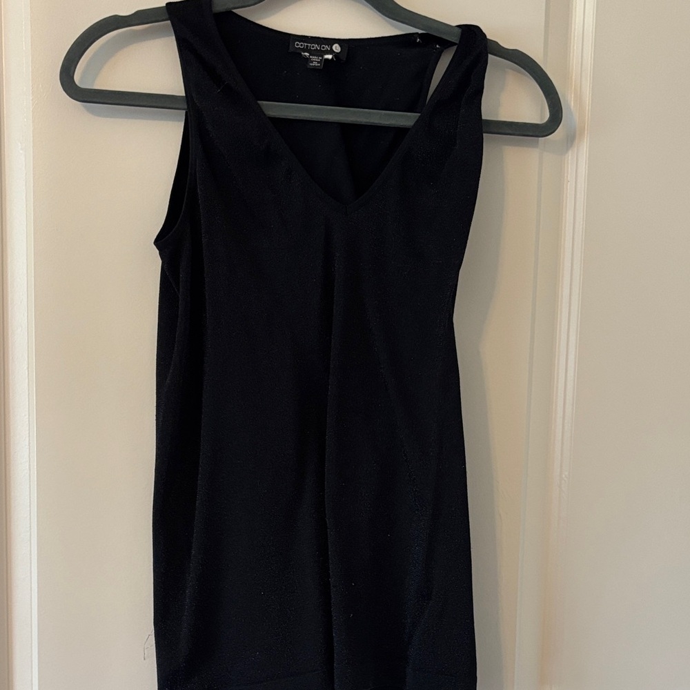 Cotton On Classic Black Tank Top